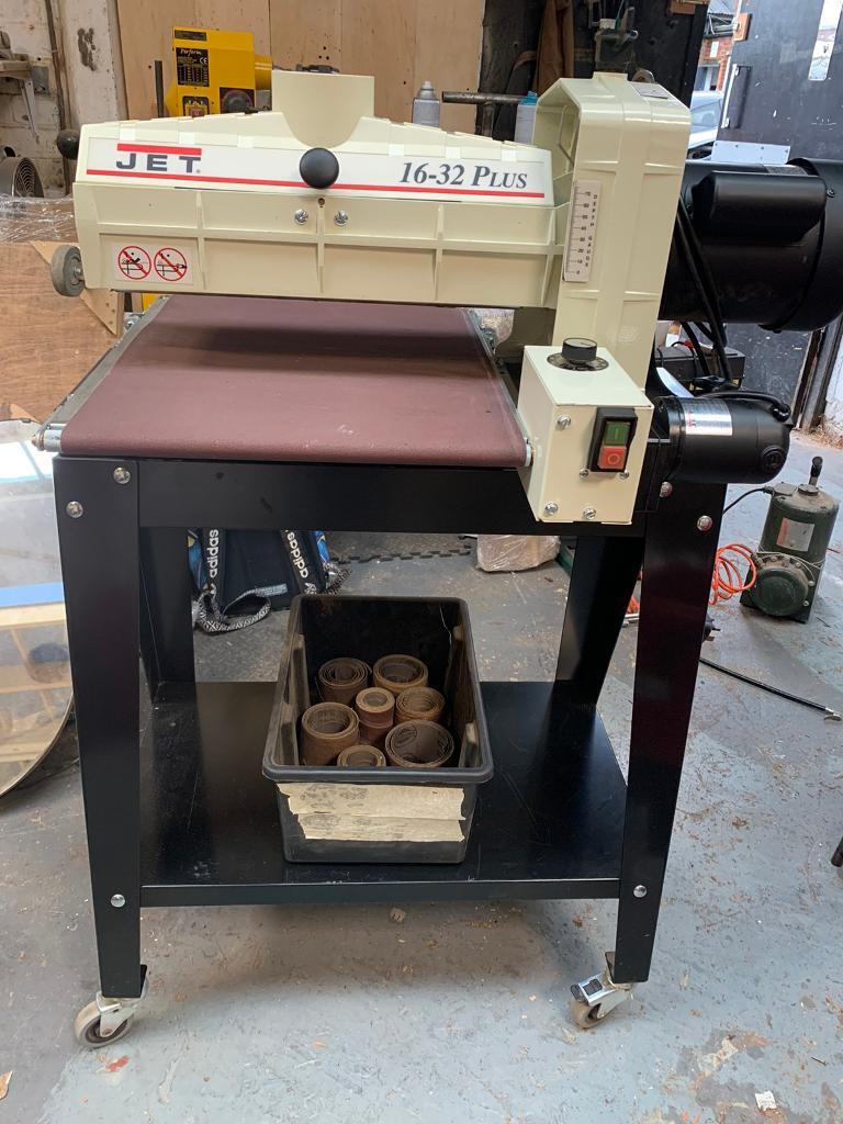 Jet 16-32 plus drum sander + extras 